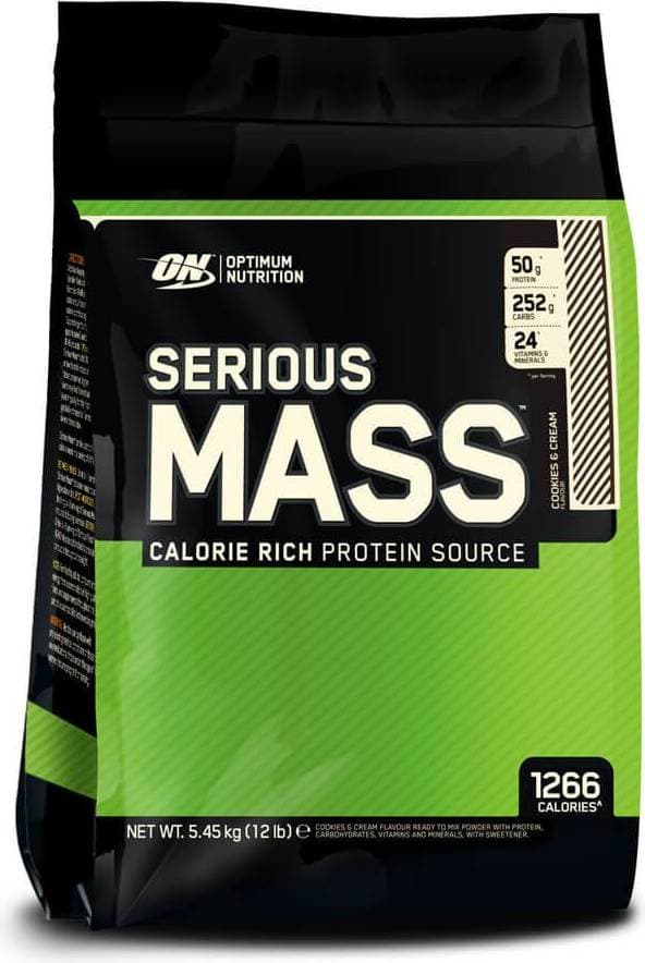 Optimum Nutrition Serious Mass Cookies & Cream 5.45kg
