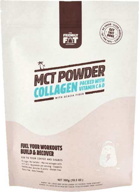 The Friendly Fat Company 12 x Fat-pack Nutbutter with MCT, 40g