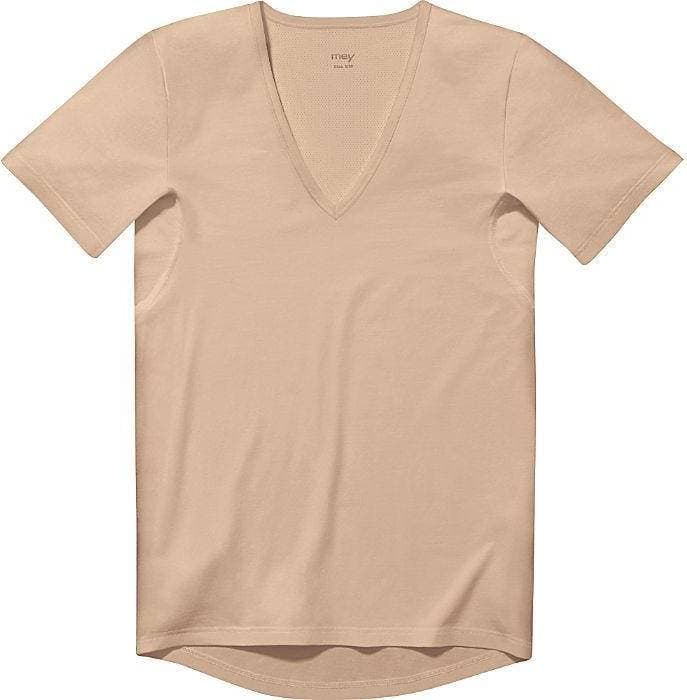 Mey V-Neck Serie Dry Cotton T-shirt - Light Skin