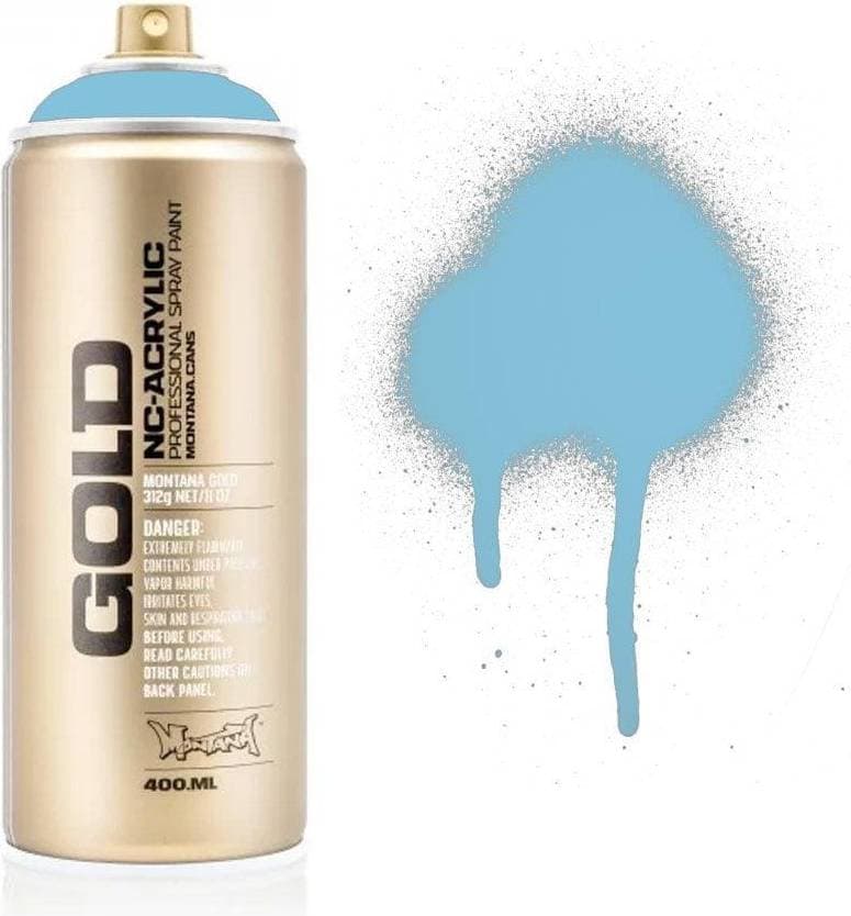 Montana Cans GOLD Sprayfärg Baby Blue 400 ml Babyblå