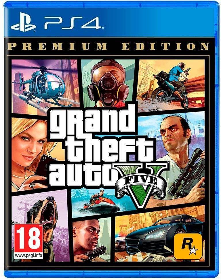 Grand Theft Auto V - Premium Online Edition (PS4)