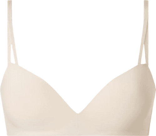 Calvin Klein Seductive Comfort Wireless Push-Up Bra - Beechwood