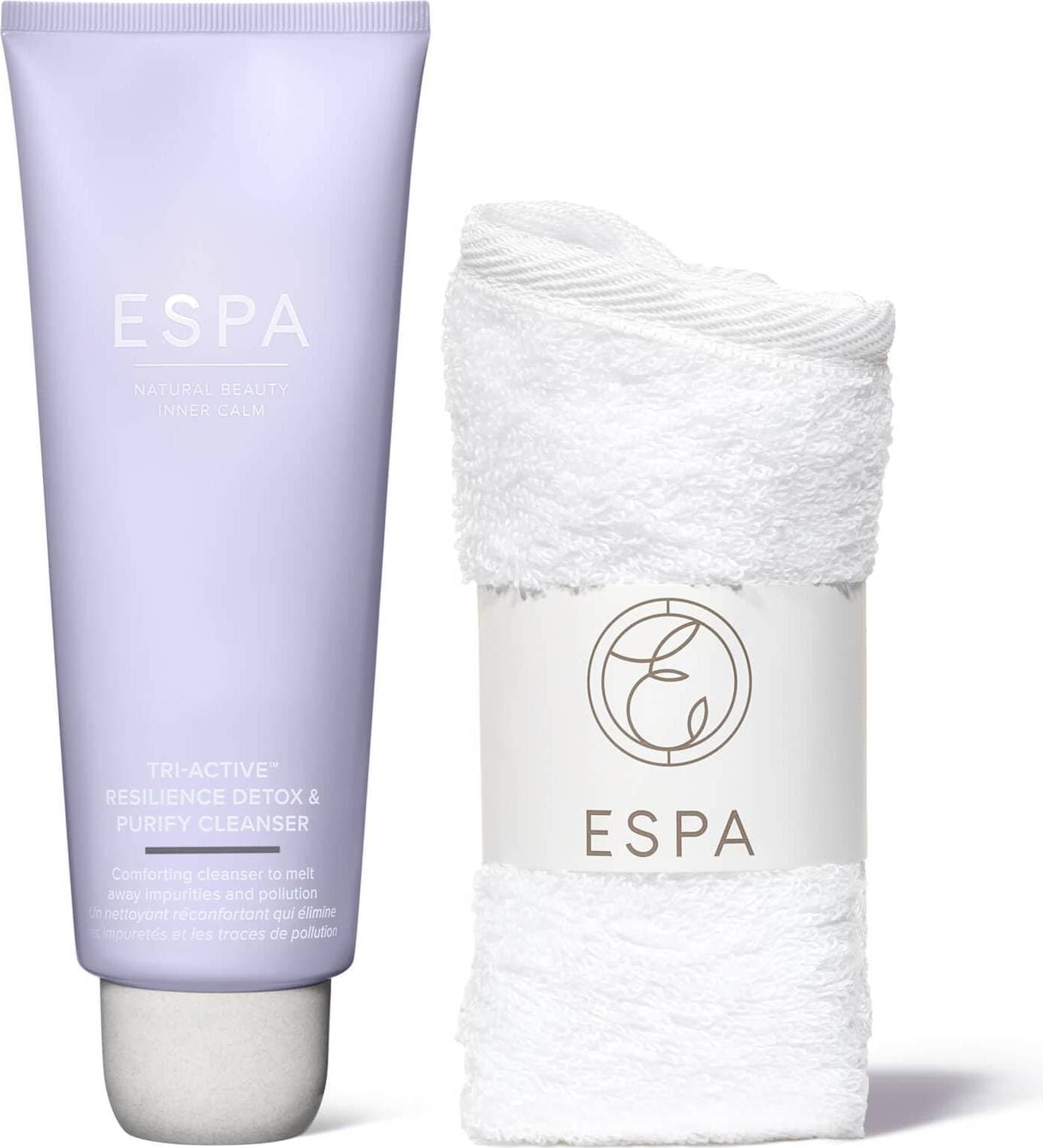 ESPA Tri-Active Resilience Cream to Oil Pro-Biome Cleanser 100ml