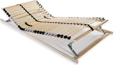 vidaXL 28 Slatted Bed Base Adjustable Head & Foot Ställbar säng 70X200cm