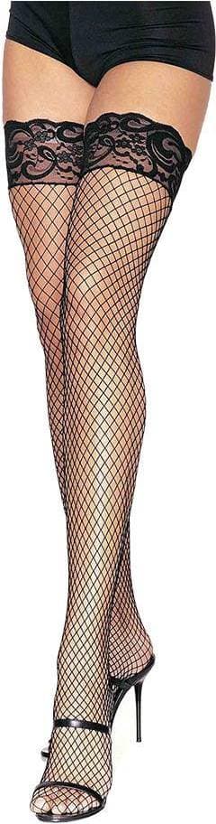 Leg Avenue Stay Up Fishnet Thigh Highs