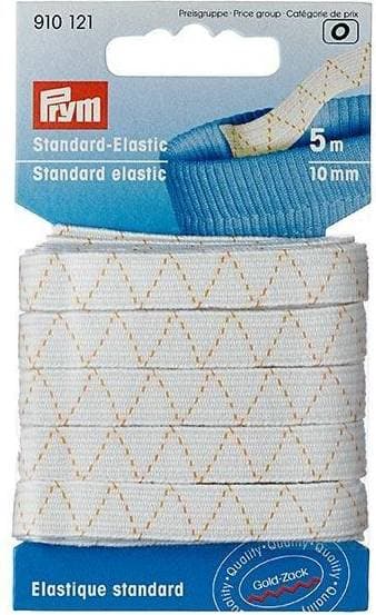 Prym Resårkarta 9,0 mm x 5 meter Vit