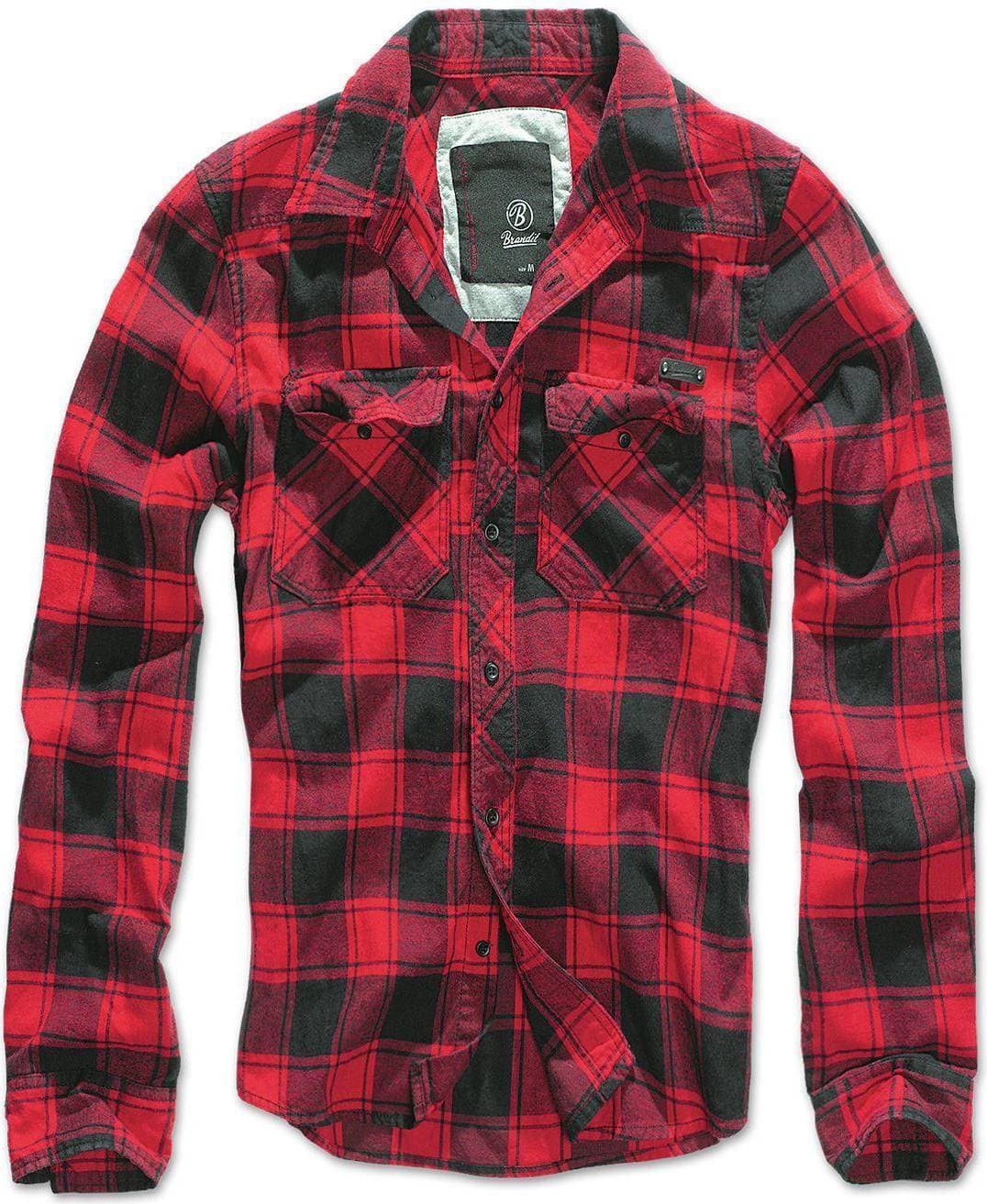 Brandit Check Shirt - Red/Black