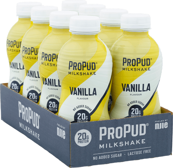 NJIE ProPud Protein Milkshake Vanilla Ice Cream 330ml 8 st