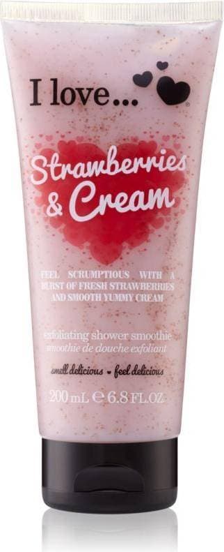 I love... Exfoliating Shower Smoothie Love… Strawberries & Cream 200ml