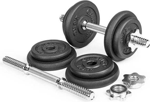 Gymstick Adjustable Dumbbell Set 2x10kg