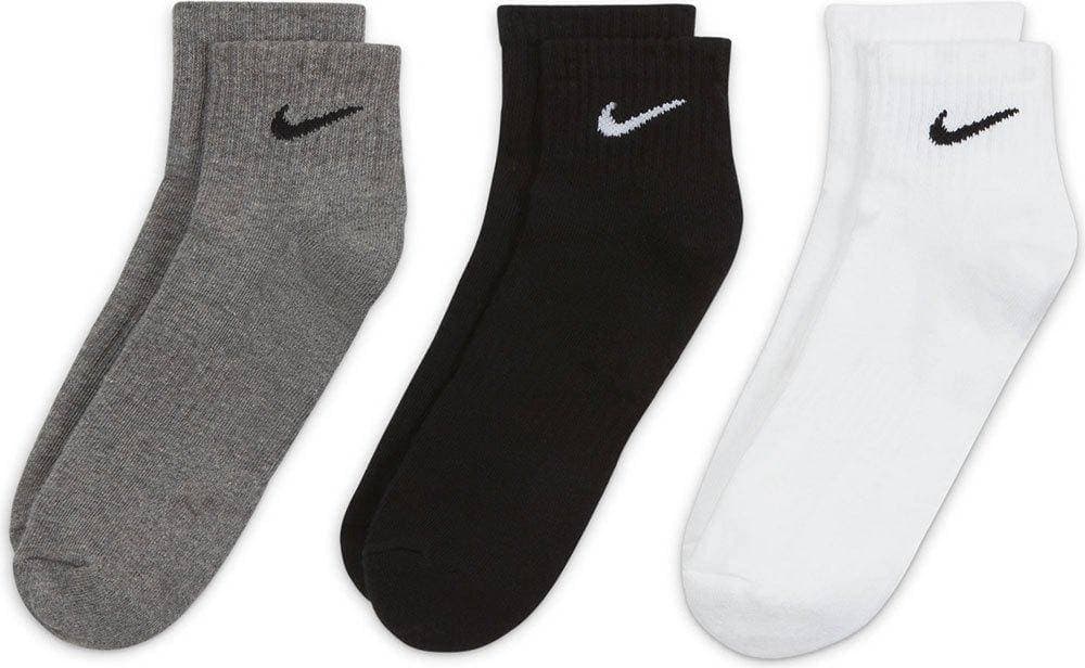 Nike Everyday Cushioned Training Ankle Socks 3-pack - Multi-Colour