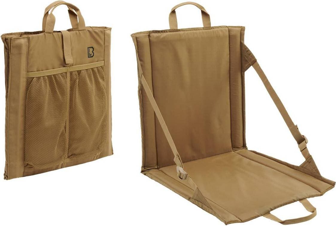 Brandit Foldable Seat (Camel, One Size)