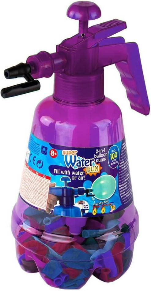 Dema Water Balloon Pump Set Purple