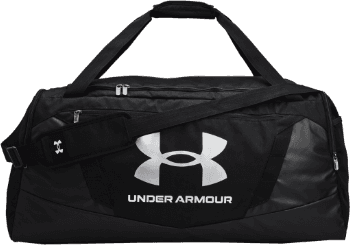 Under Armour Undeniable 5.0 Medium Duffle Bag - Black/Metallic Silver