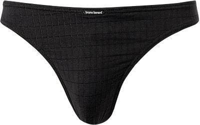 Bruno Banani Check Line 2.0 String - Black Checked