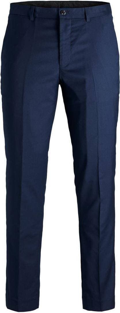 Jack & Jones Super Slim Fit Suit Trousers - Blue/Dark Navy