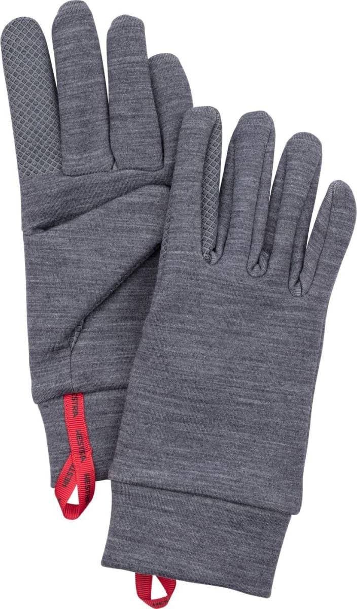 Hestra Touch Point Warmth 5-Finger Gloves - Grey