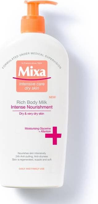 Mixa Rich Body Milk Intense Nourishment for Dry & Very Dry Skin 400ml