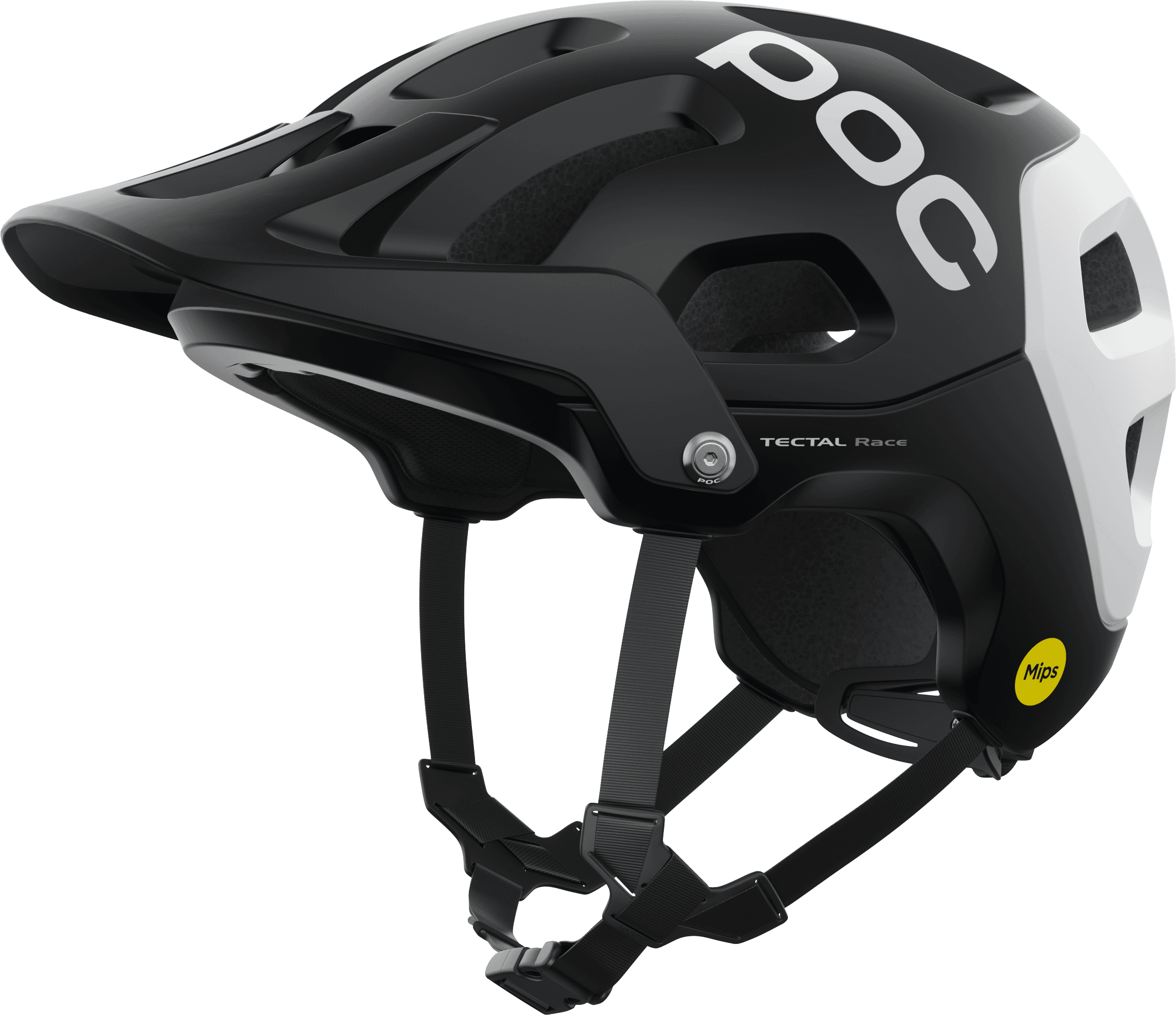 POC Tectal Race MIPS - Uranium Black/Hydrogen White Matt