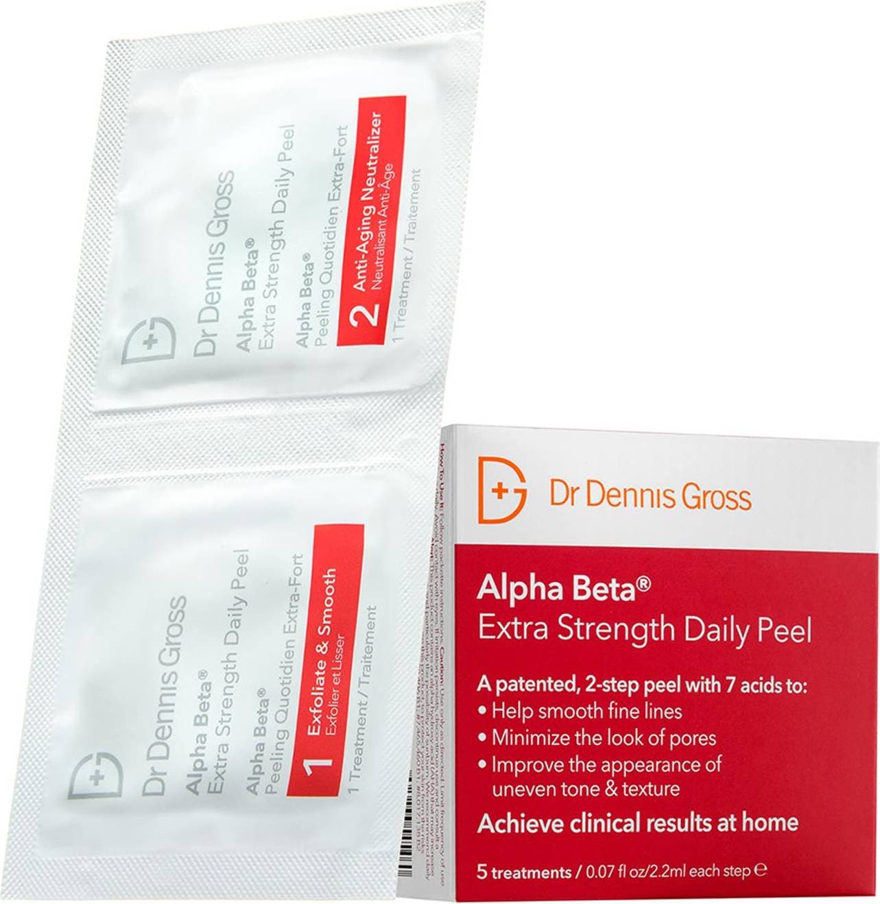 Dr Dennis Gross Alpha Beta Extra Strength Daily Peel 5-pack