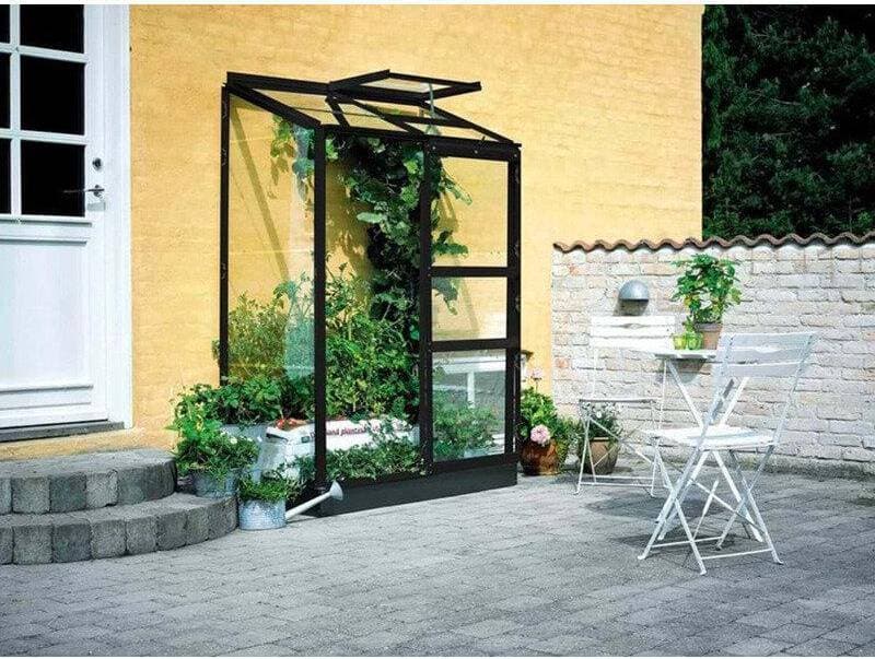 Halls Greenhouses Altan 2 0.9m² Aluminium Glas