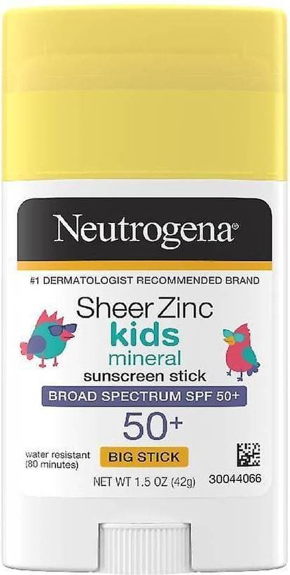 Neutrogena Sheer Zinc Kids Mineral Sunscreen Stick SPF50 42g