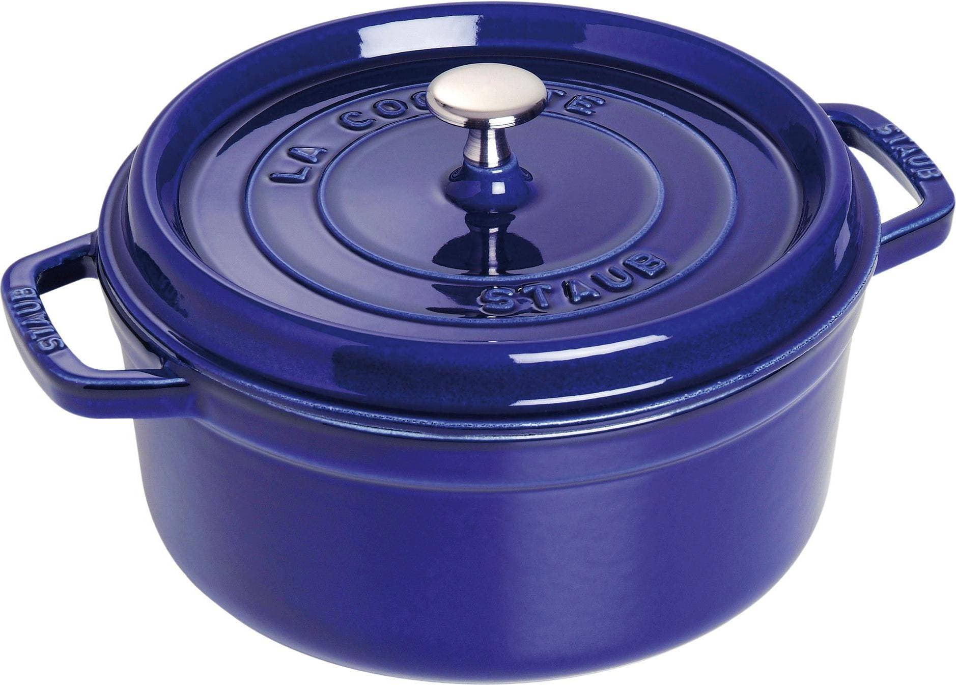 Staub La Cocotte Dark Blue med lock 3.8 L 24 cm