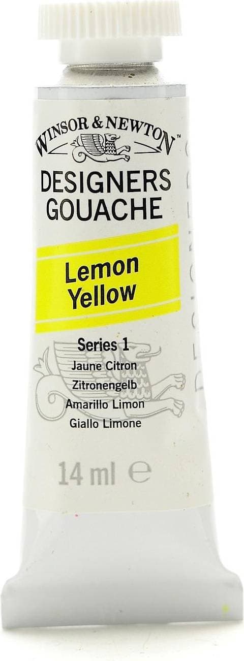Winsor & Newton Designers Gouache 14 ml Lemon Yellow