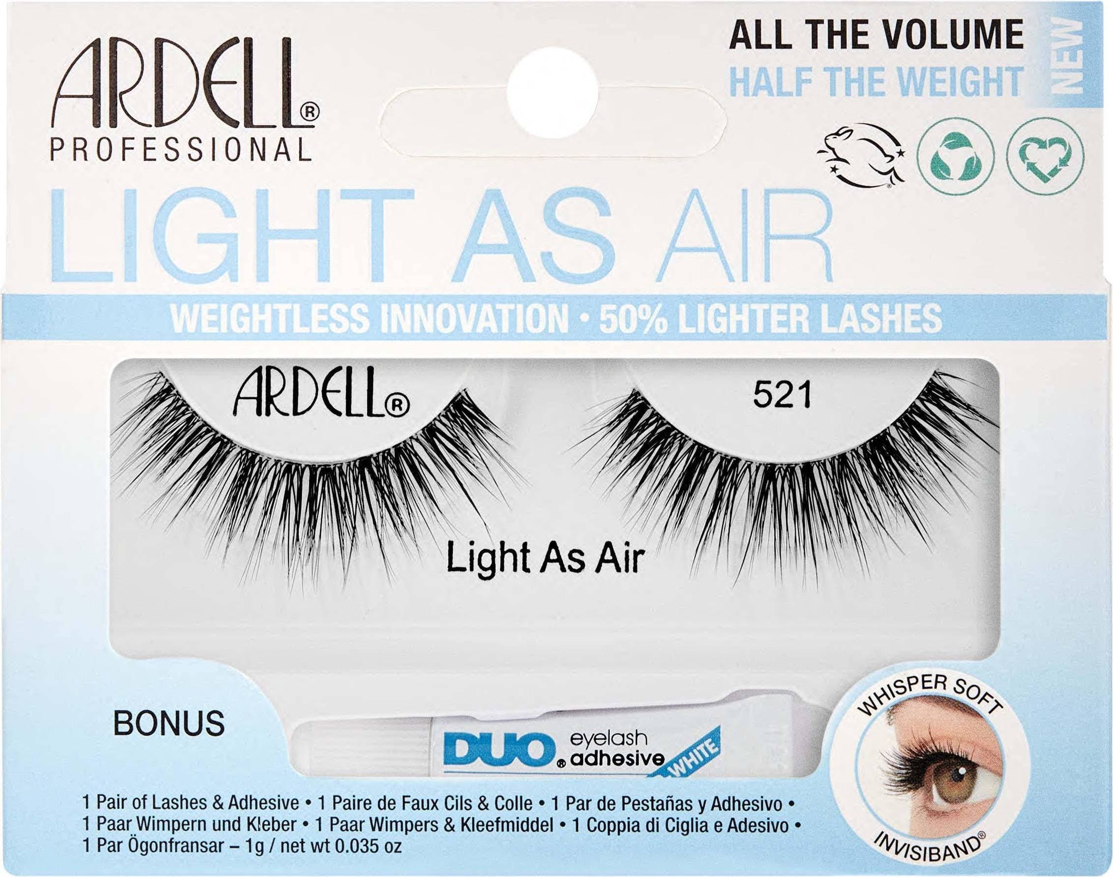 Ardell Light As Air Lashes - Svart