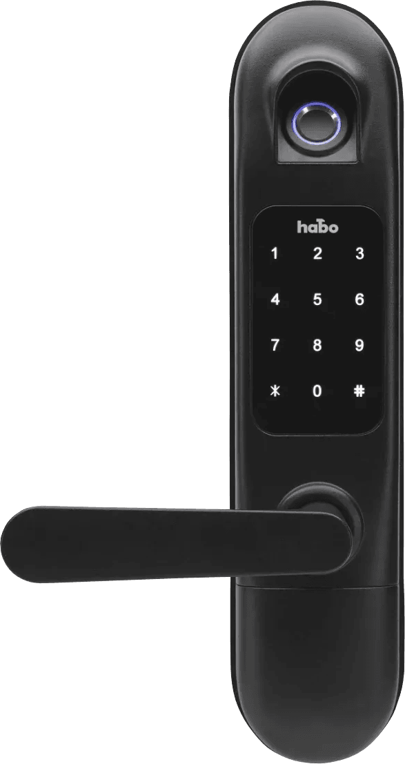 Habo Elektroniskt Dörrlås Tribe 2 Silver