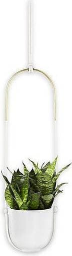 Umbra Bolo Blomampel Keramik Metall Vit ∅18.745cm
