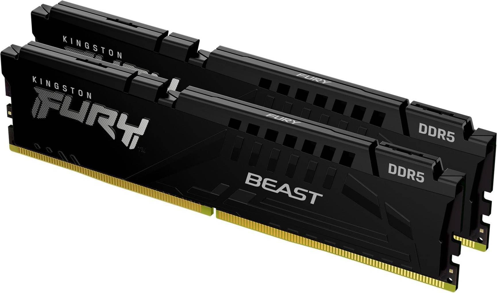 Kingston Fury Beast Black DDR5 5600MHz 2x8GB ECC (KF556C40BBK2-16)