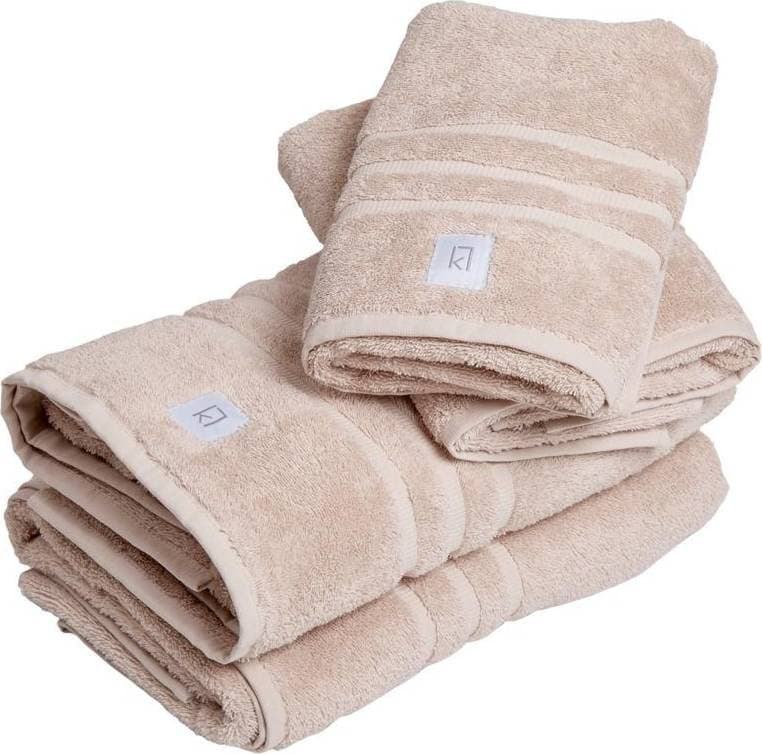 Kosta Linnewäfveri Terry Badlakan Beige (150x90cm)