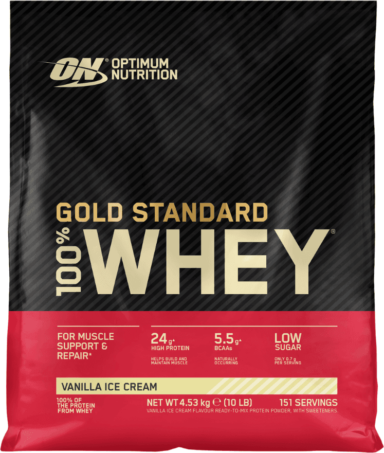 Optimum Nutrition 100% Whey Gold Standard Vanilla Ice Cream 4540g