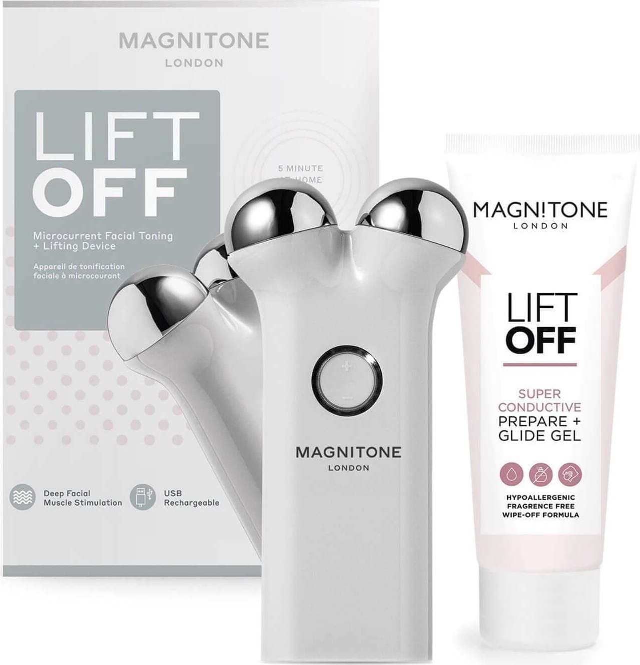 Magnitone Lift Off Microcurrent Facial Toning Device