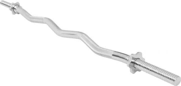 Gorilla Sports Curl Bar 120cm star Lock 30mm