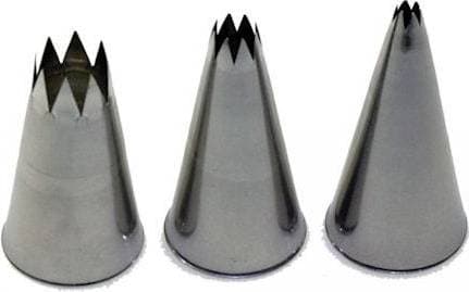 Heirol Dekorationskit Öppen stjärna 5/9/13 mm Tyllset