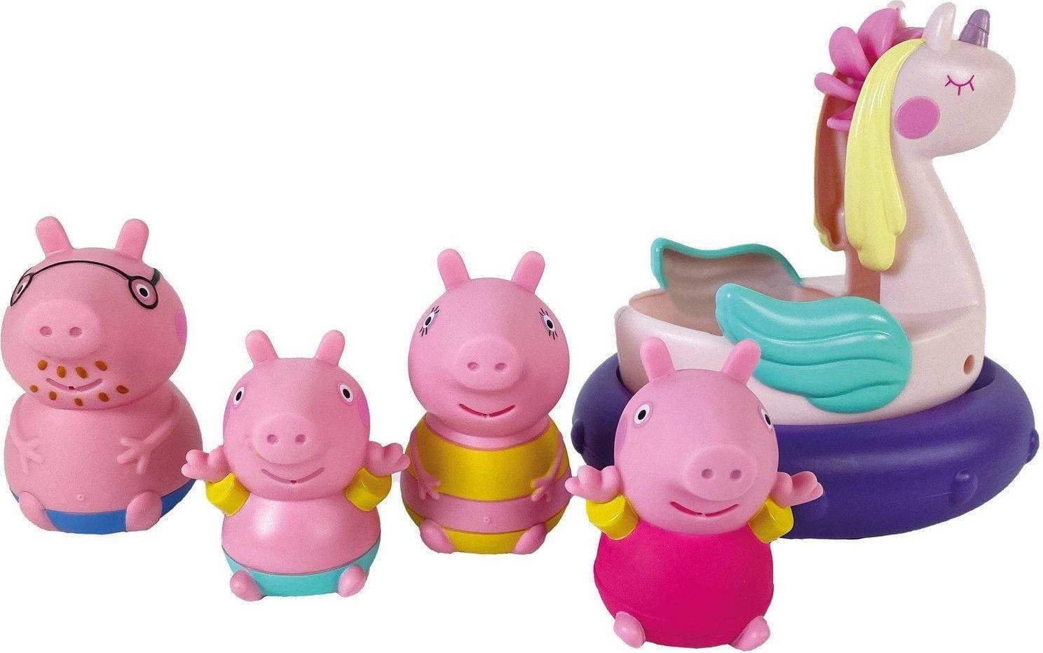 Tomy Peppa Pig Bath Toys Set