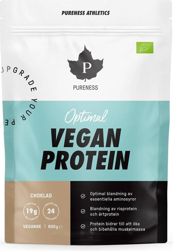 Pureness Athletics Optimal Eco Vegan Protein Chocolate 600g
