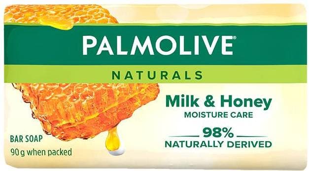 Palmolive Naturals Moisture Care Bar Soap Milk & Honey 4-pack