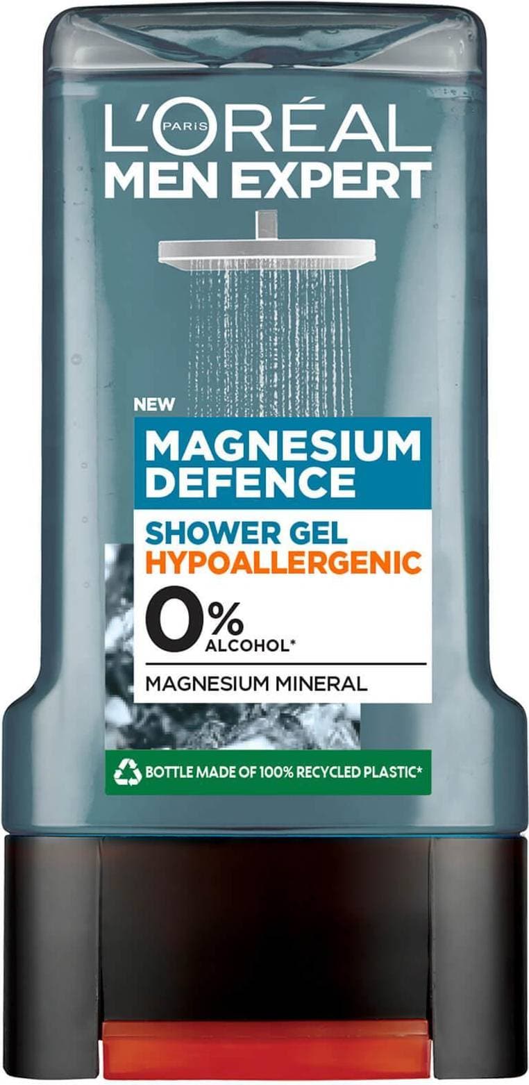 L'Oréal Paris Men Expert Magnesium Defence Hypoallergenic Shower Gel 300ml