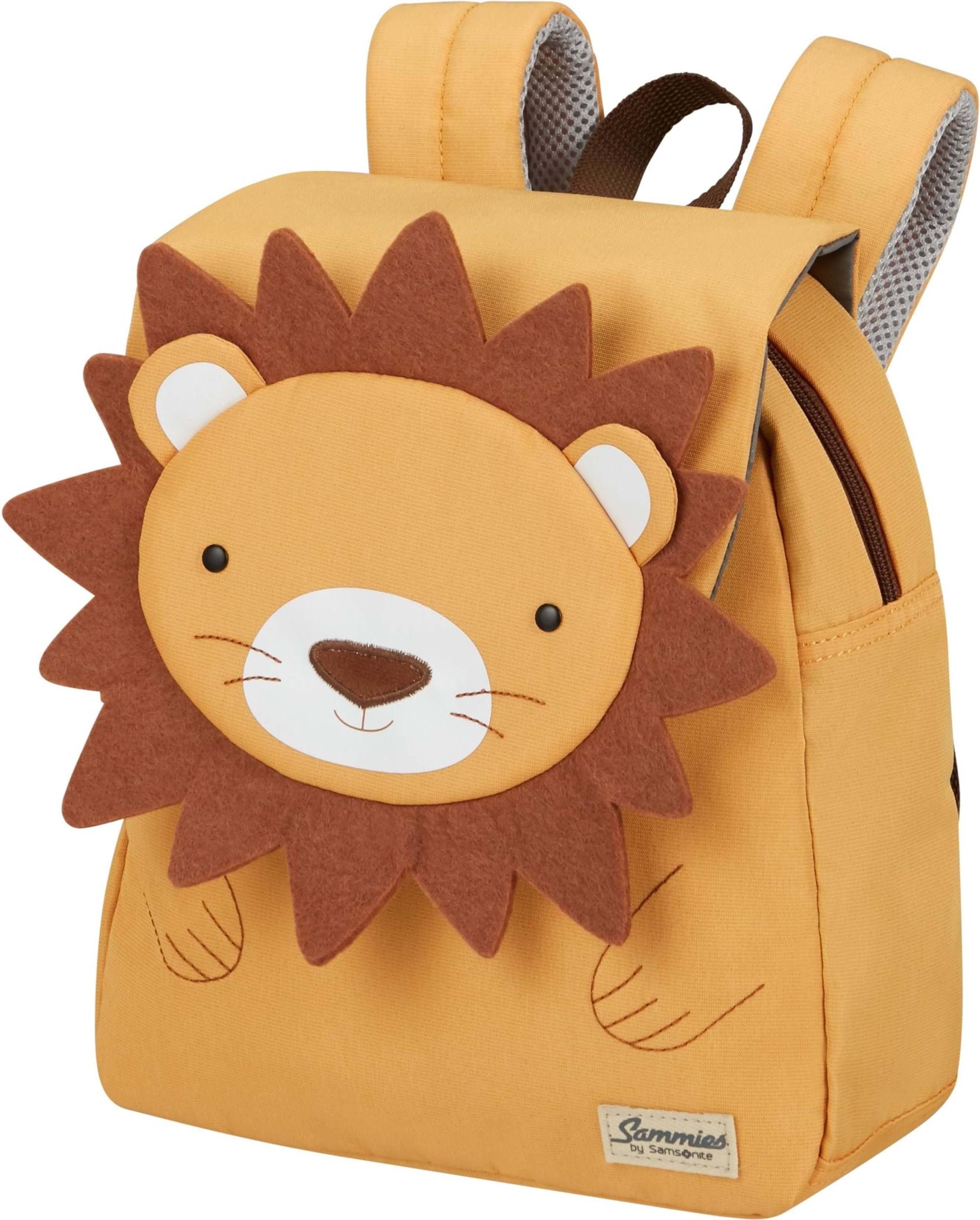 Samsonite Happy Sammies Eco Backpack S Lion Lester - Brown