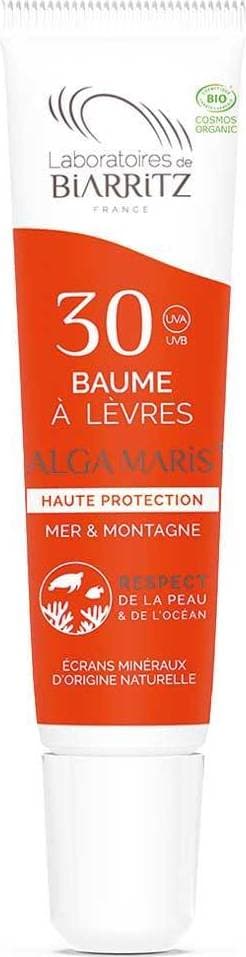 Laboratoires de Biarritz Alga Maris Lip Balm Ocean & Mountain SPF30 15ml