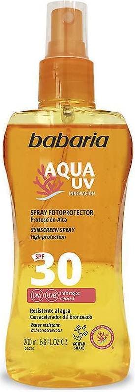Babaria Aqua UV High Protection Sunscreen Spray SPF30 200ml