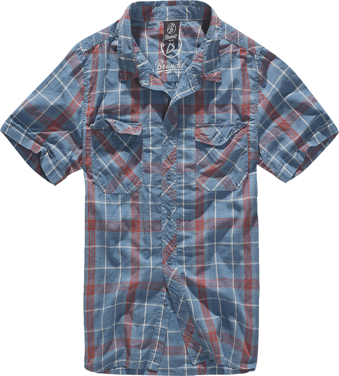 Brandit Roadstar Kortärmad Skjorta (Black, S)