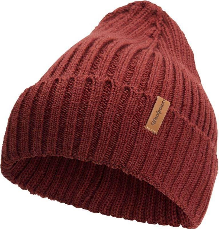 Woolpower Rib Beanie - Rust Red