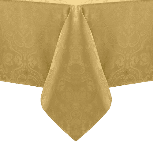 Elrene Home Fashions Caiden Elegance Bordsduk Guld (132.08x132.08cm)