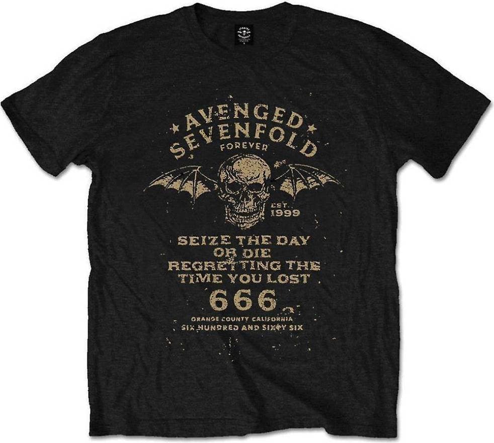 ROCK OFF Avenged Sevenfold: Unisex T-Shirt/Seize the Day (Medium)