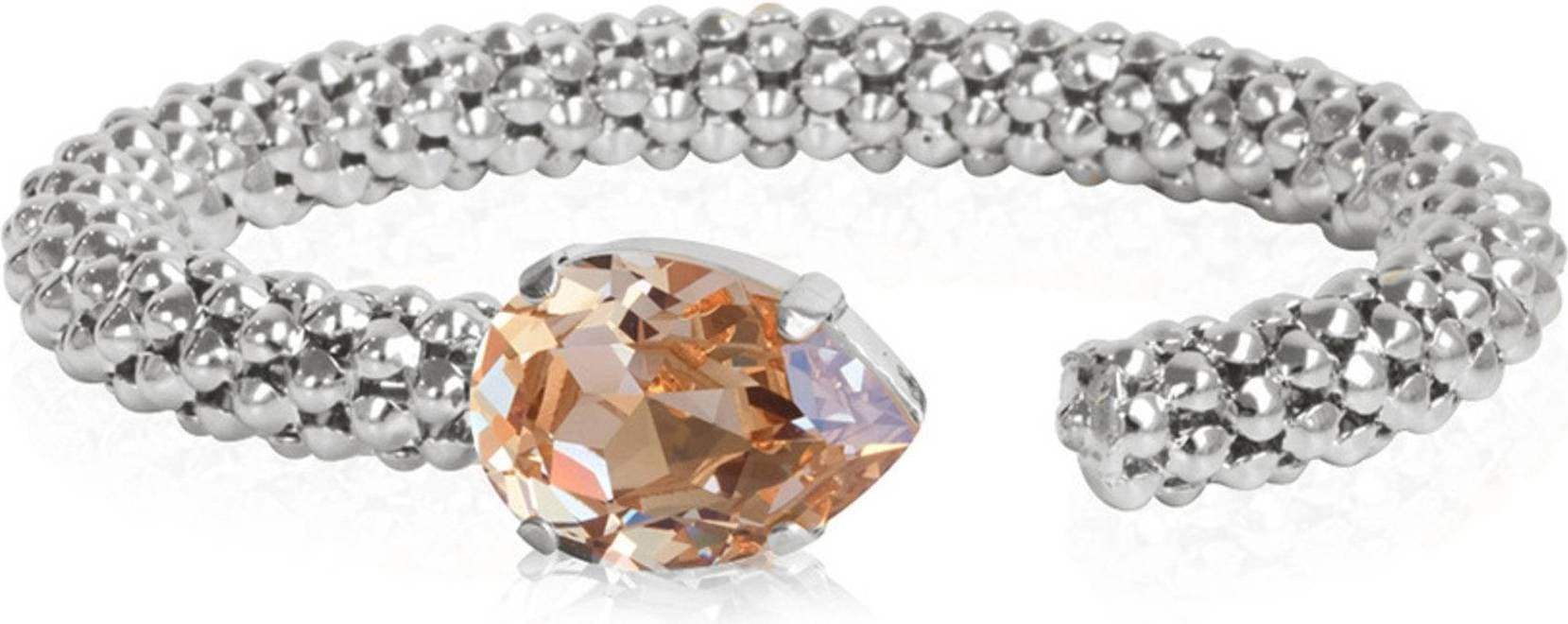 Caroline Svedbom Classic Rope Bracelet Rhodium Silk