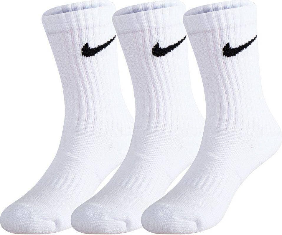 Nike Kid's Dri-Fit Crew Socks 3-pack - White (UN0012-001)
